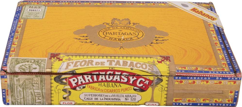 Partagás Trés Petit Coronas packaging