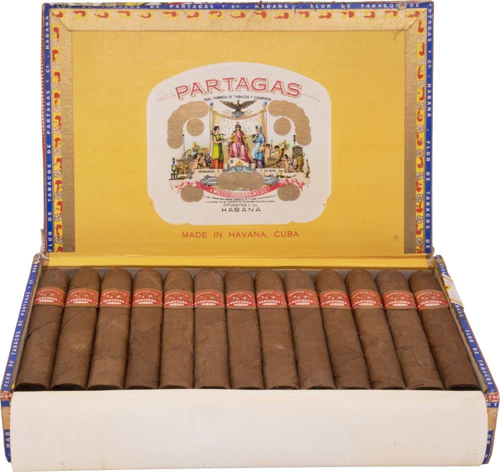 Partagás Trés Petit Coronas packaging