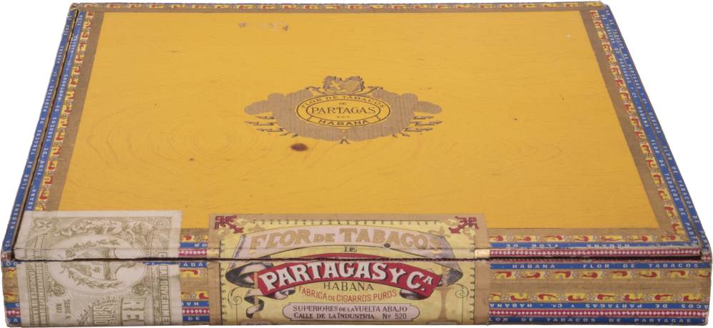 Partagás Visibles packaging