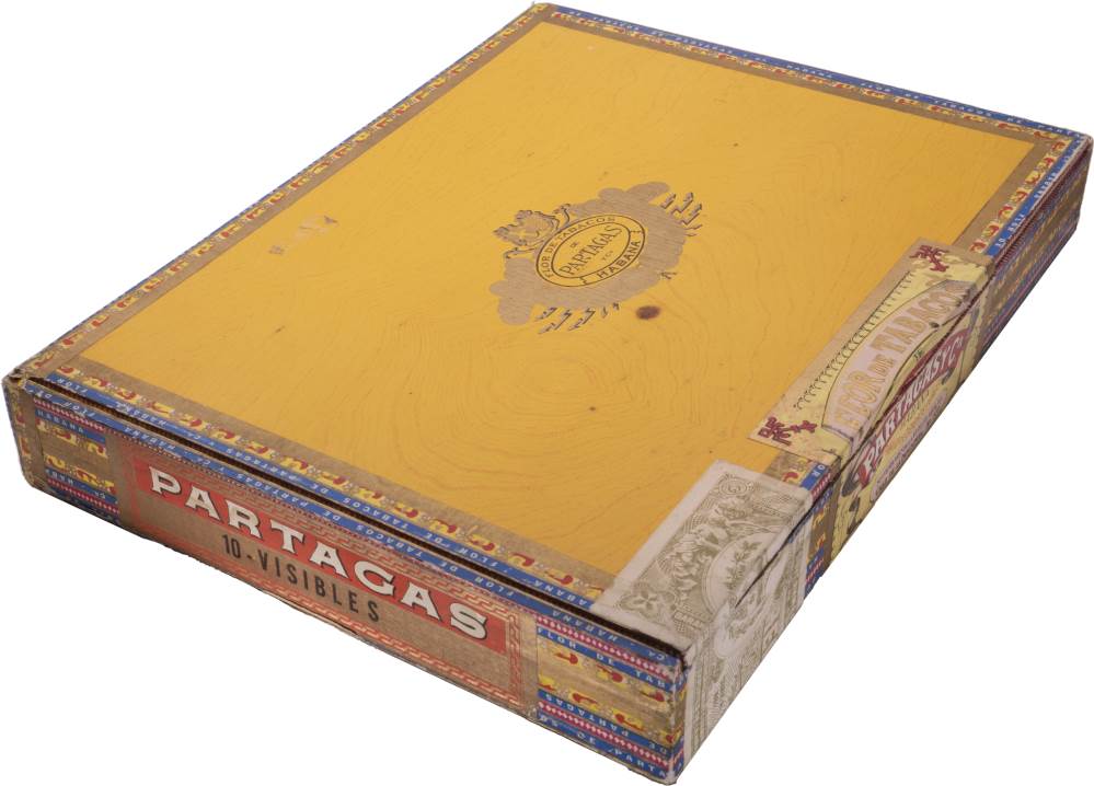 Partagás Visibles packaging