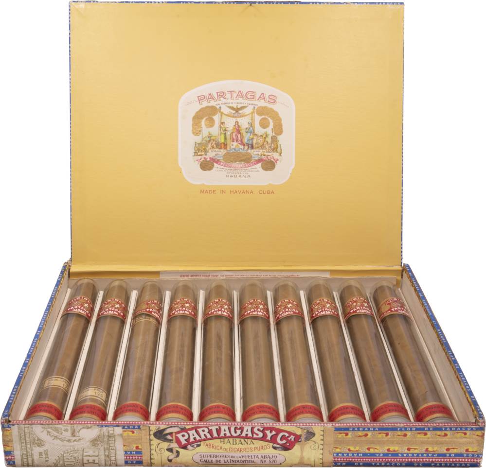 Partagás Visibles packaging