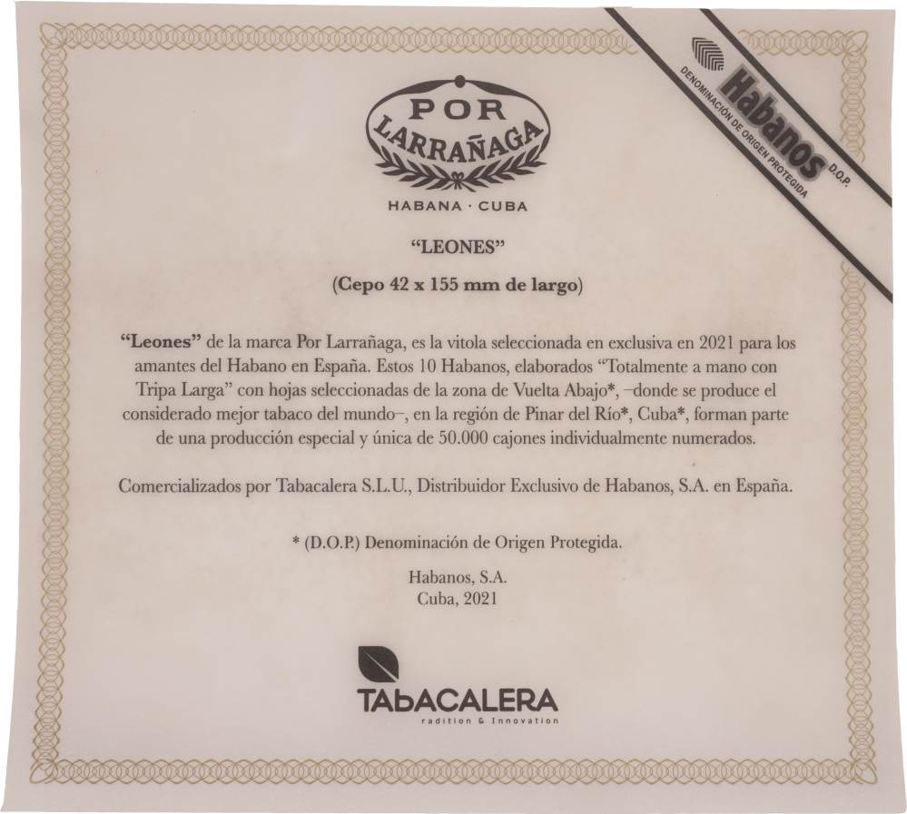 Por Larrañaga Edición Regional España packaging