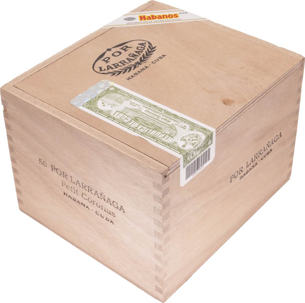 Por Larrañaga Petit Coronas packaging