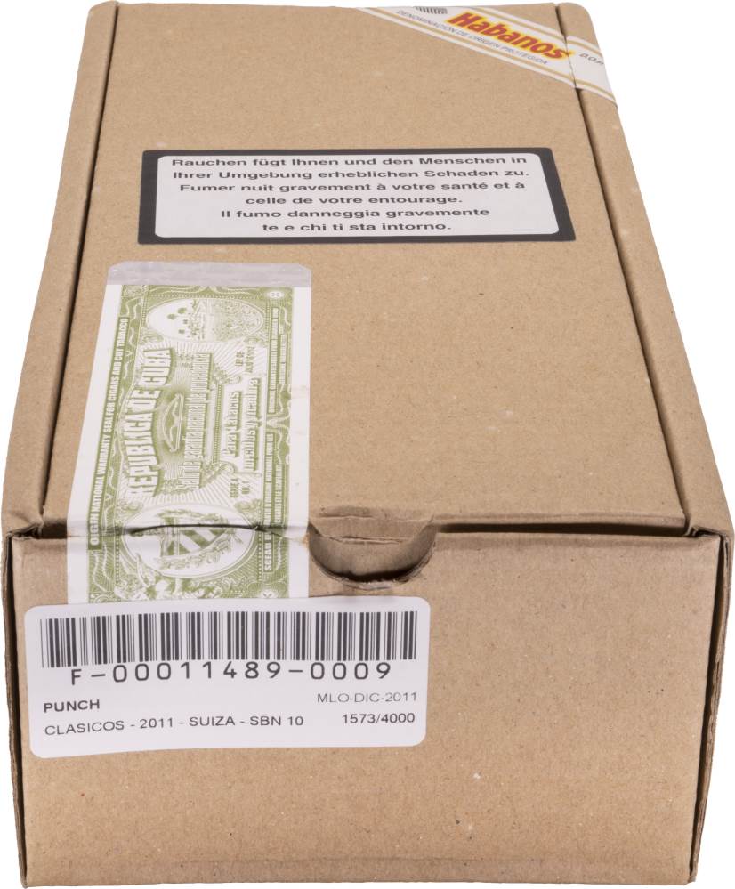 Punch Edición Regional Suiza packaging