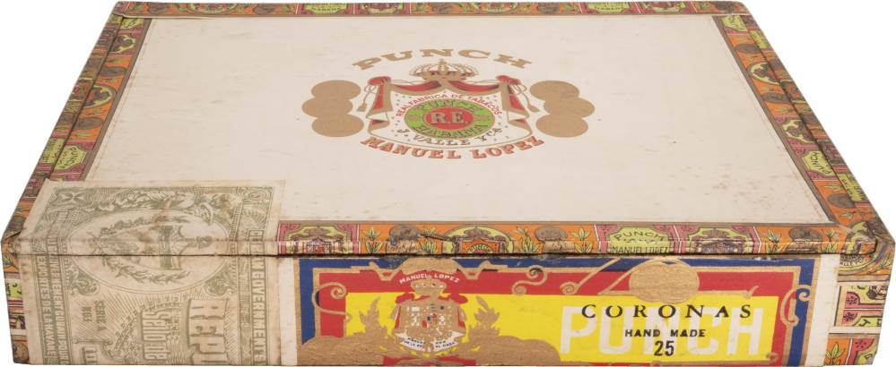 Punch Coronas packaging