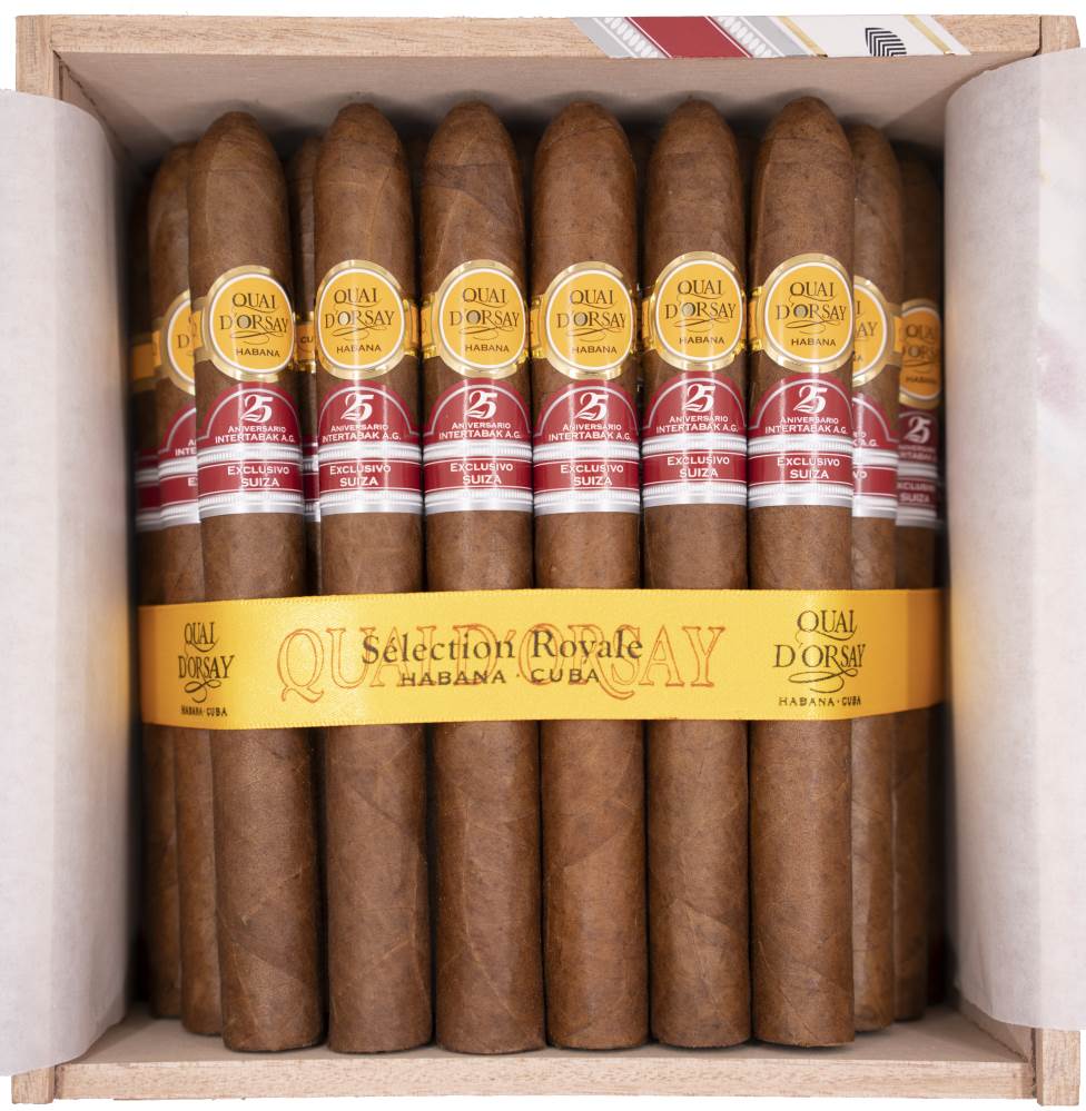 Quai d'Orsay Edición Regional Suiza packaging