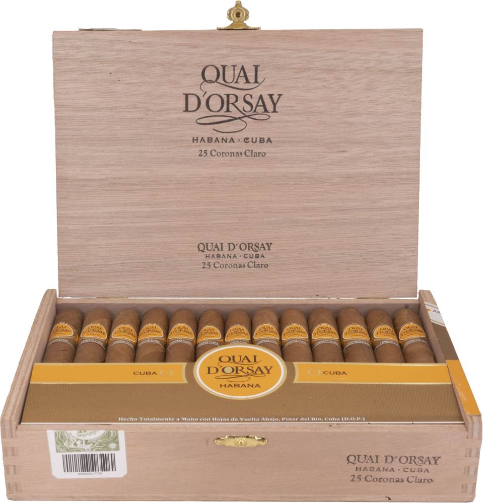 Quai d'Orsay Coronas Claro packaging