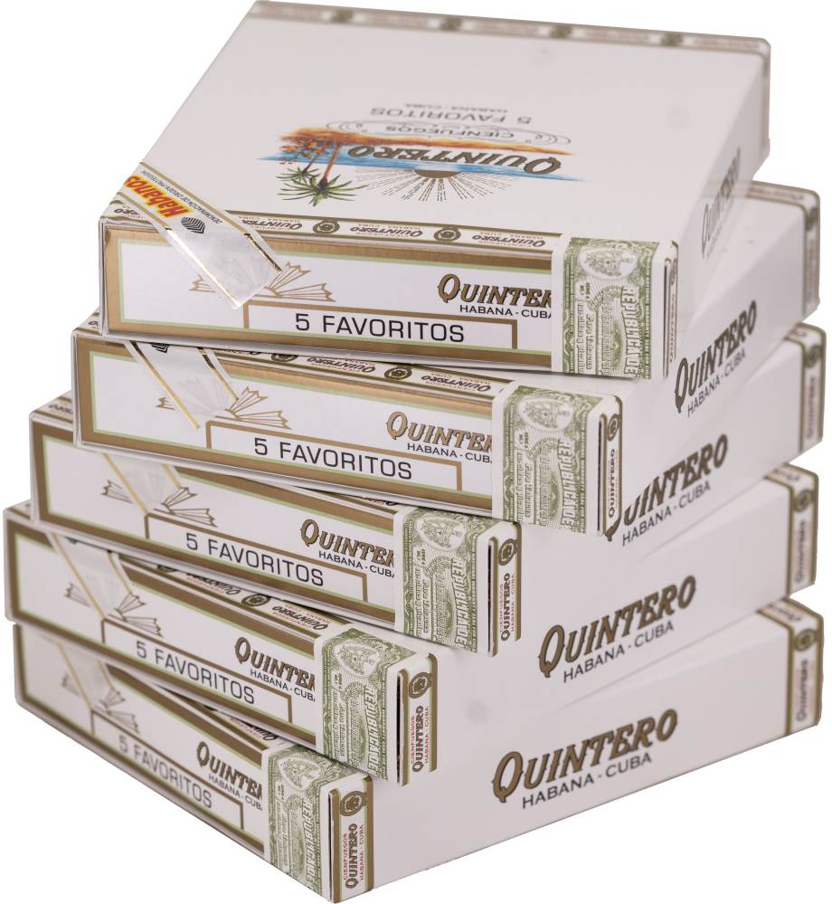 Quintero Favoritos packaging