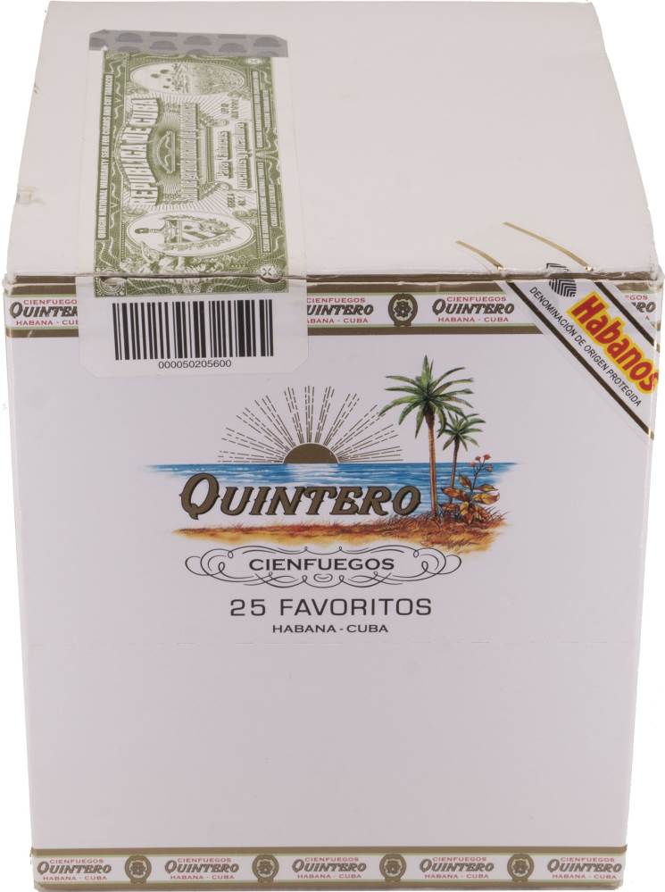Quintero Favoritos packaging