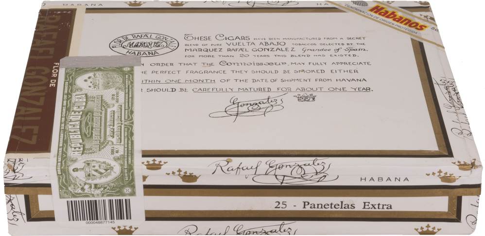 Rafael González Panetelas Extra packaging