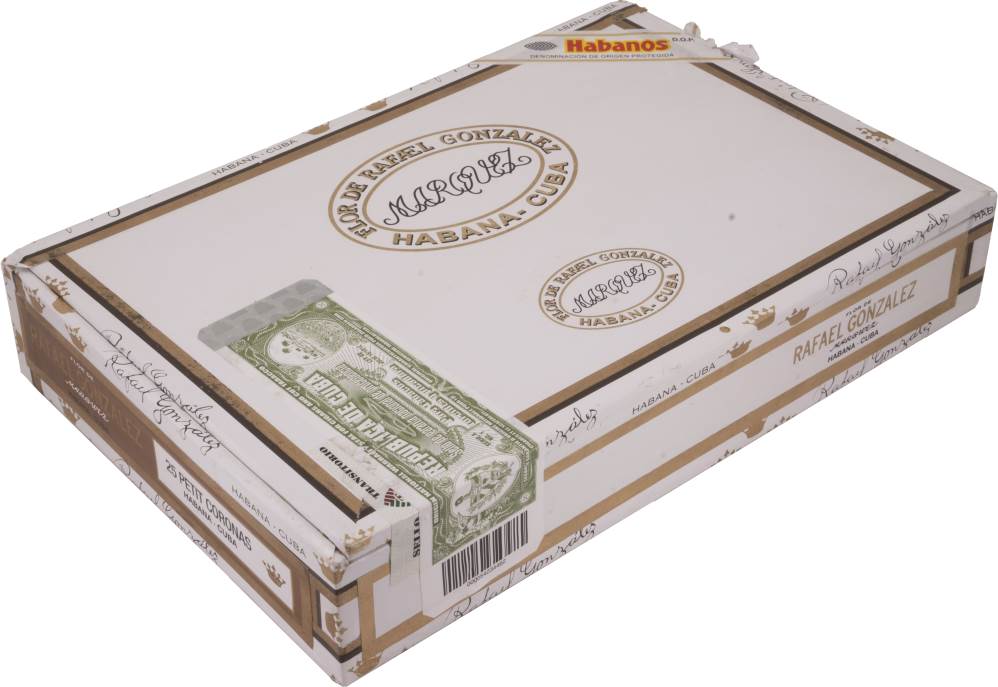 Rafael González Petit Coronas packaging
