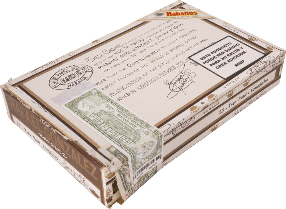 Rafael González Très Petit Lonsdales packaging