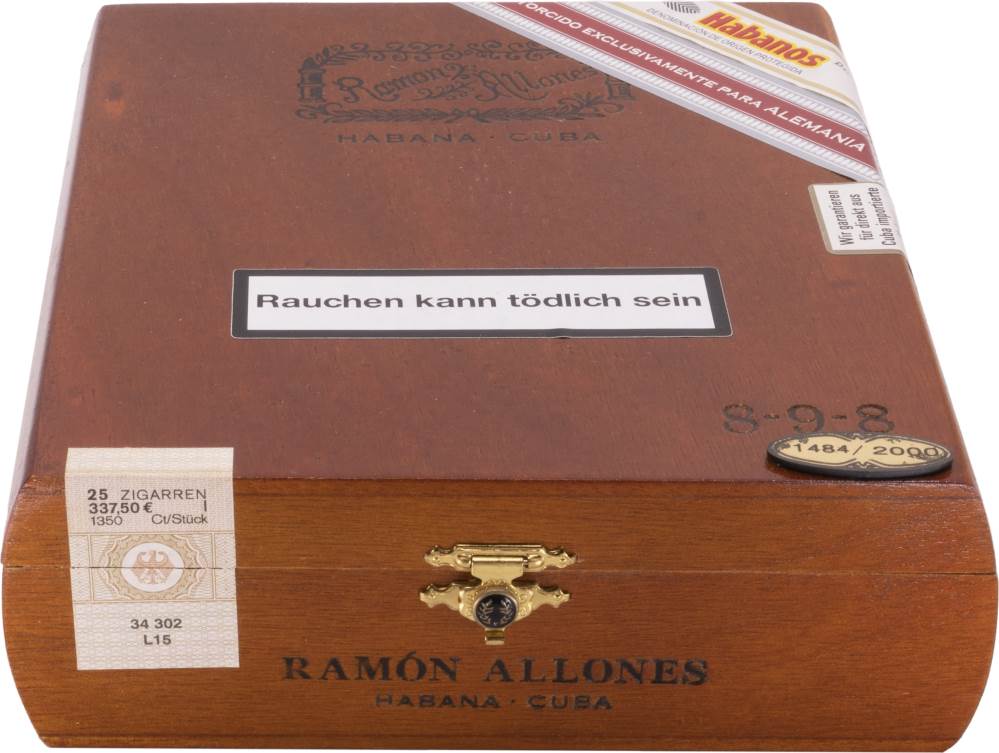 Ramón Allones Edición Regional Alemania packaging