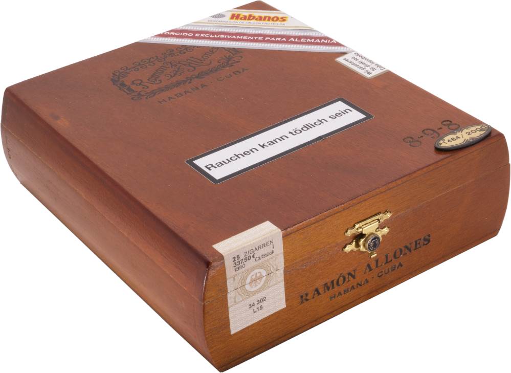Ramón Allones Edición Regional Alemania packaging