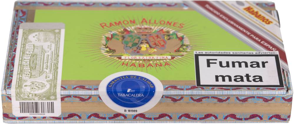 Ramón Allones Edición Regional España packaging