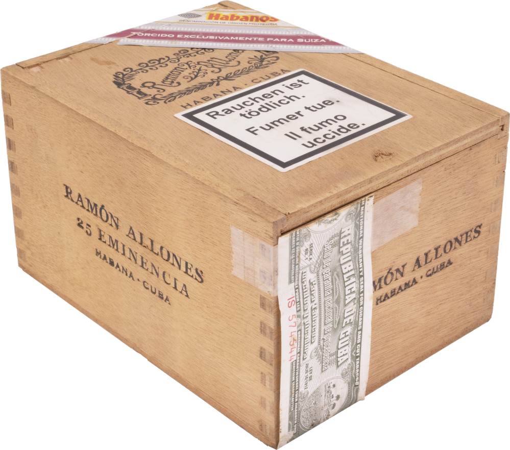 Ramón Allones Edición Regional Suiza packaging