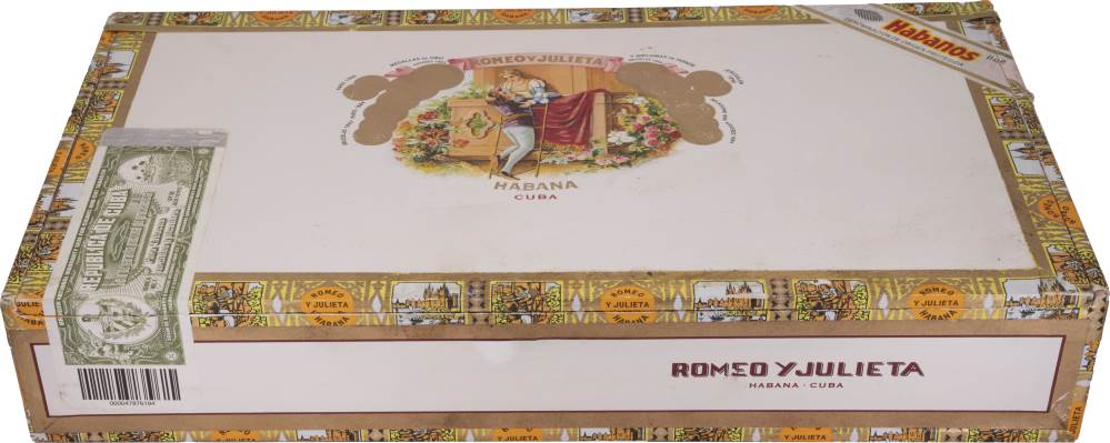 Romeo y Julieta Belicosos packaging