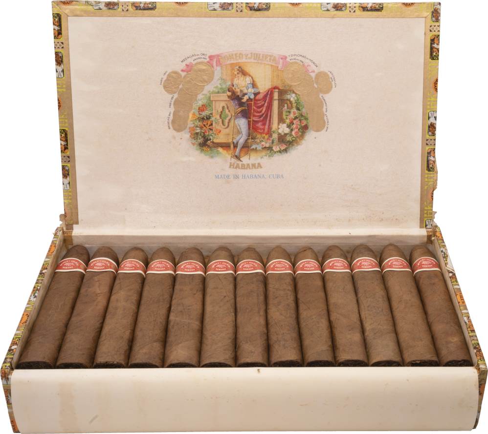 Romeo y Julieta Belicosos packaging