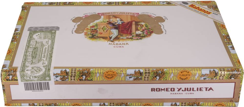 Romeo y Julieta Cedros de Luxe No.2 packaging
