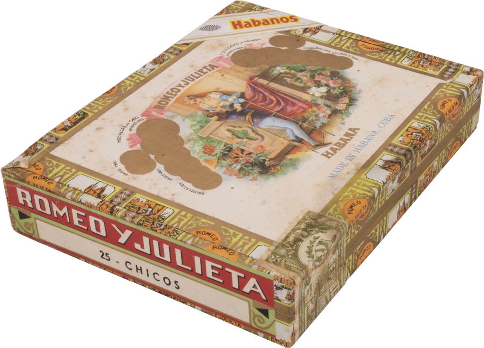 Romeo y Julieta Chicos packaging