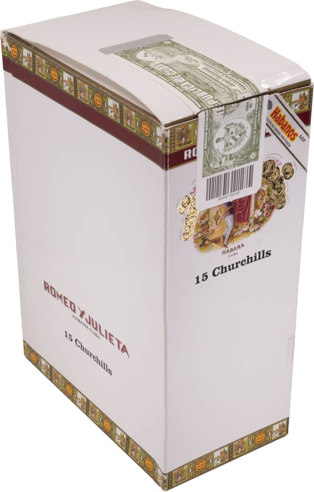 Romeo y Julieta Churchills packaging