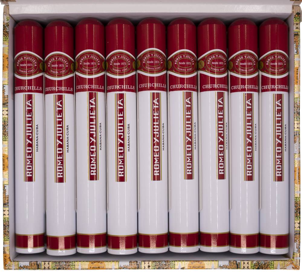 Romeo y Julieta Churchills packaging