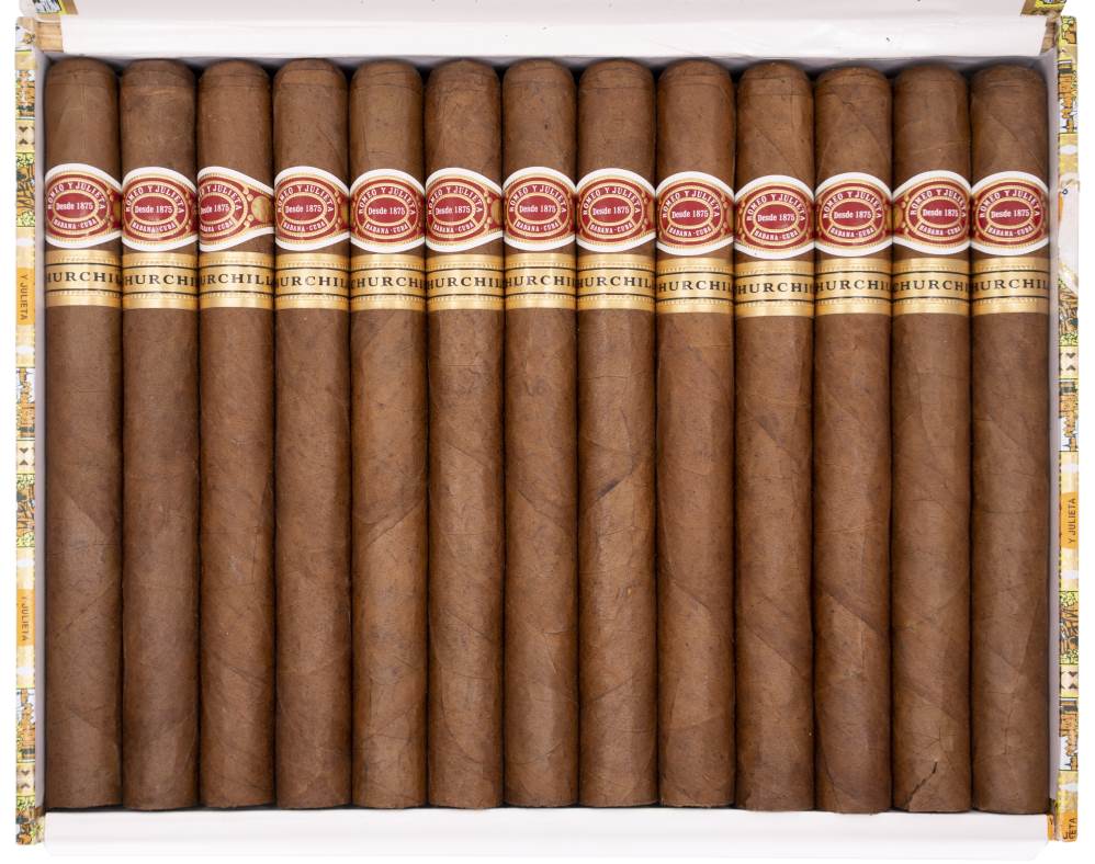 Romeo y Julieta Churchills packaging