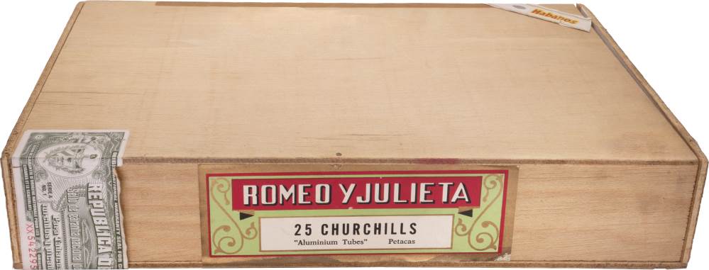 Romeo y Julieta Churchills packaging