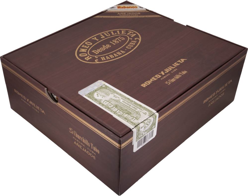 Romeo y Julieta Habanos Añejados packaging