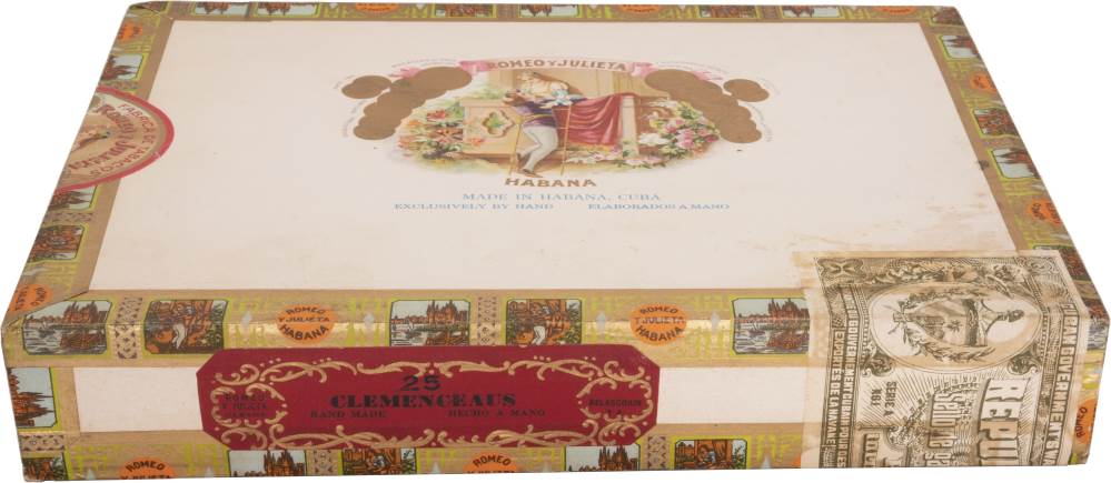 Romeo y Julieta Clemenceaus packaging