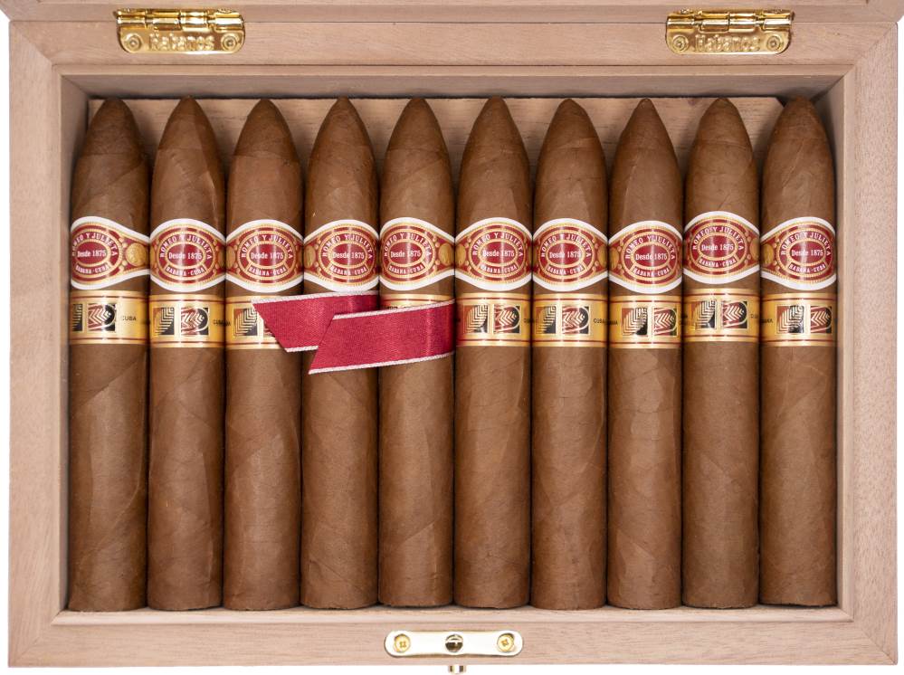 Romeo y Julieta Especialista en Habanos y La Casa del Habano Exclusivo packaging