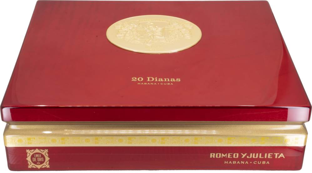 Romeo y Julieta Dianas packaging