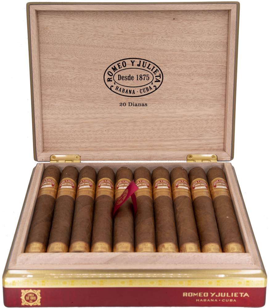 Romeo y Julieta Dianas packaging