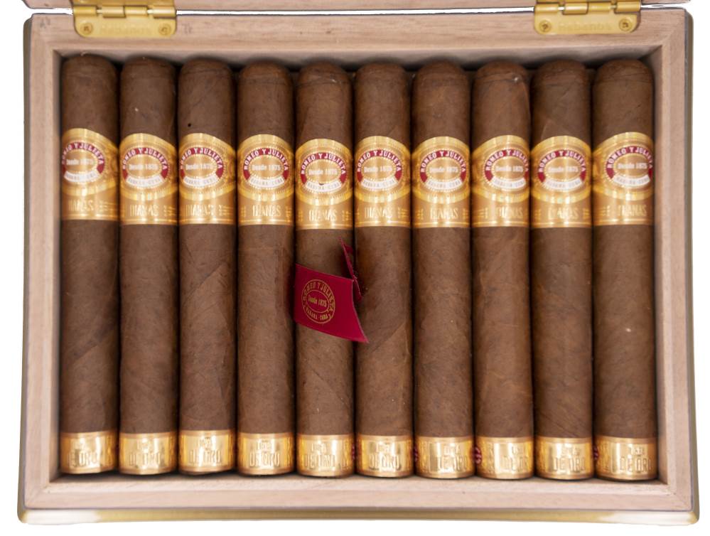 Romeo y Julieta Dianas packaging