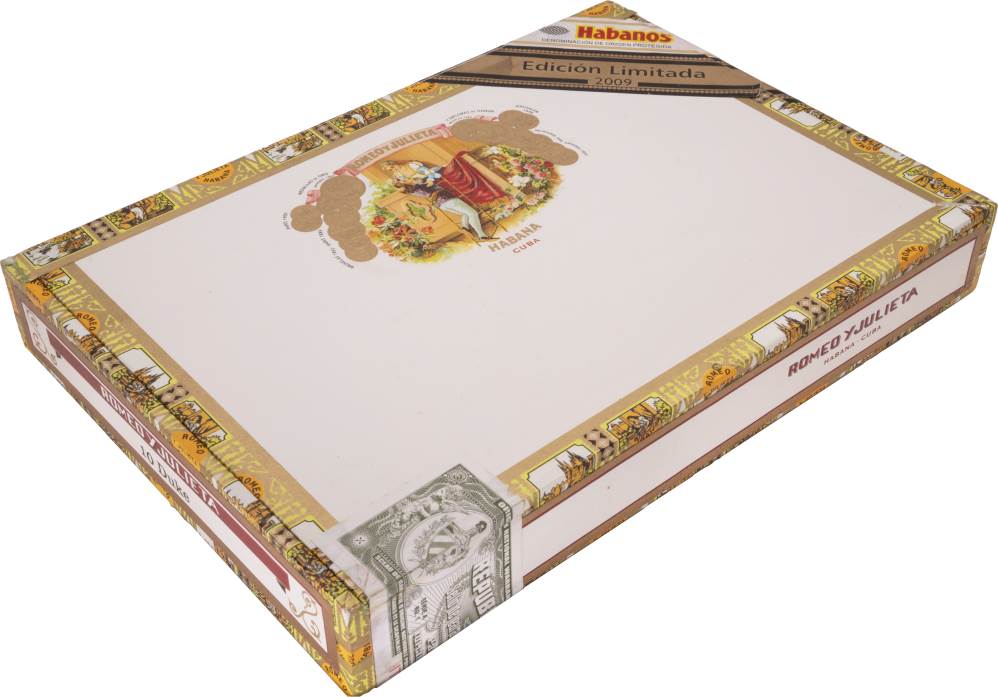Romeo y Julieta Edición Limitada packaging