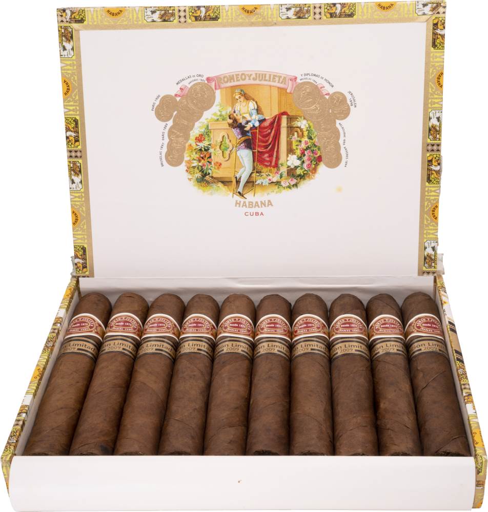 Romeo y Julieta Edición Limitada packaging