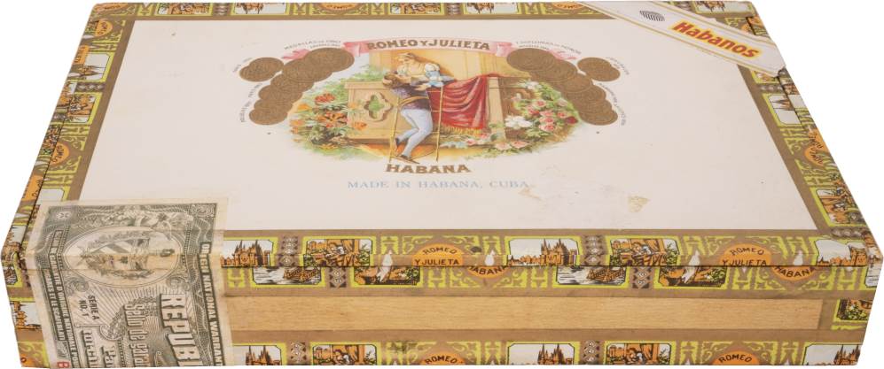 Romeo y Julieta Excepcionales packaging
