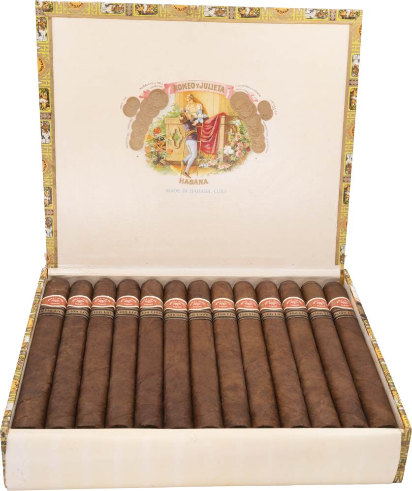 Romeo y Julieta Edición Limitada packaging