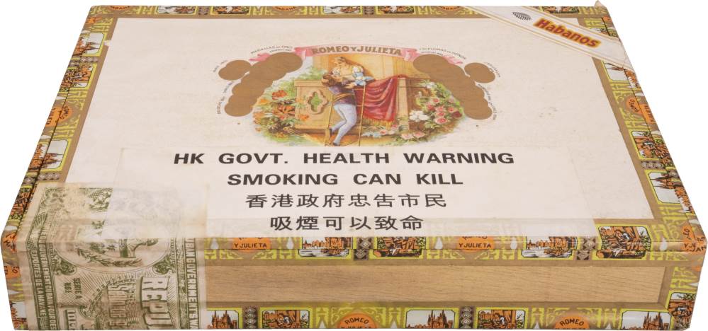 Romeo y Julieta Exhibicion No.3 packaging