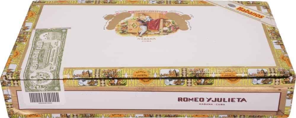 Romeo y Julieta Exhibición No.4 packaging