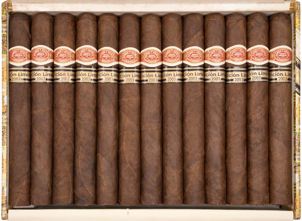 Romeo y Julieta Edición Limitada packaging