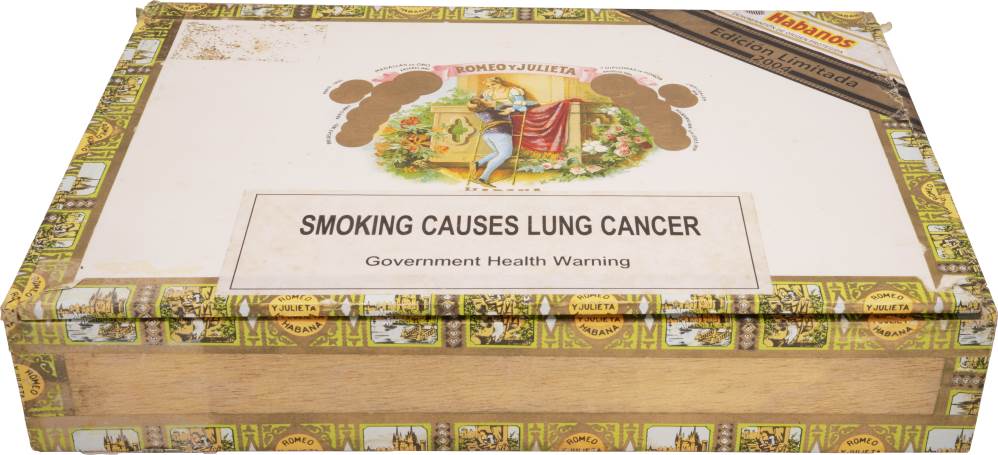 Romeo y Julieta Edición Limitada packaging