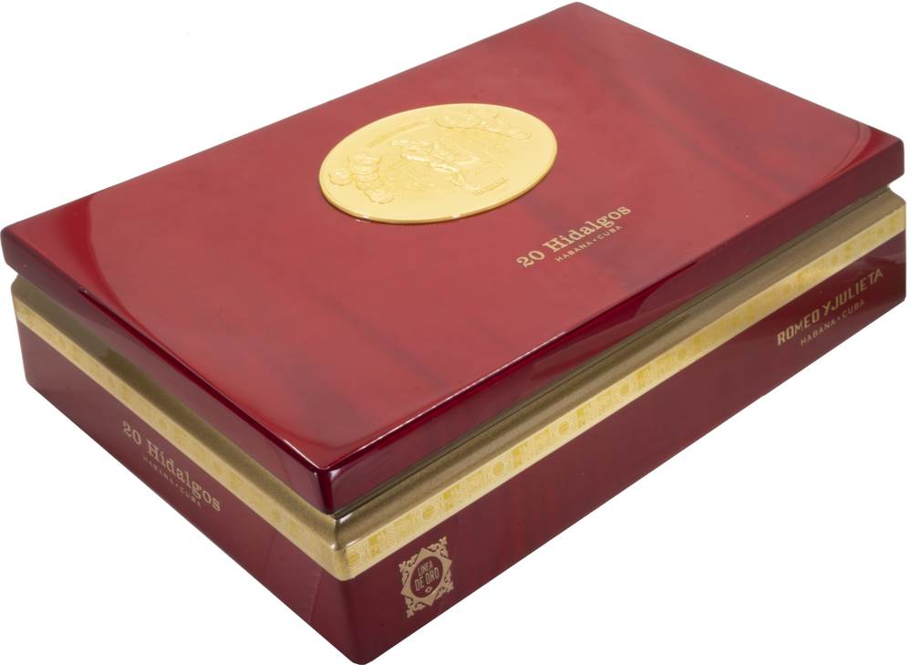 Romeo y Julieta Hidalgos packaging