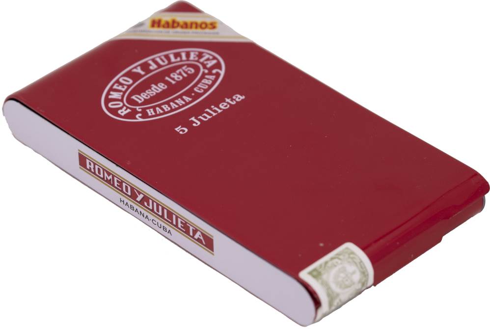 Romeo y Julieta Julieta packaging