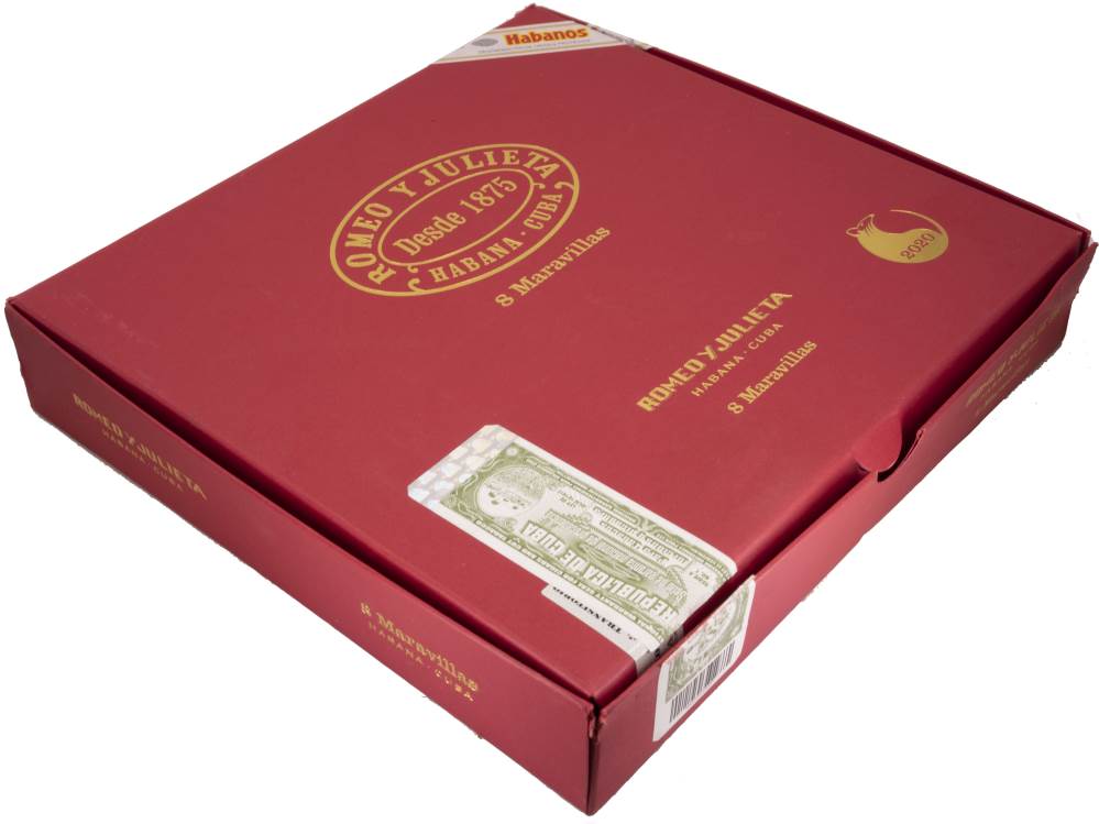 Romeo y Julieta Maravillas 8 packaging
