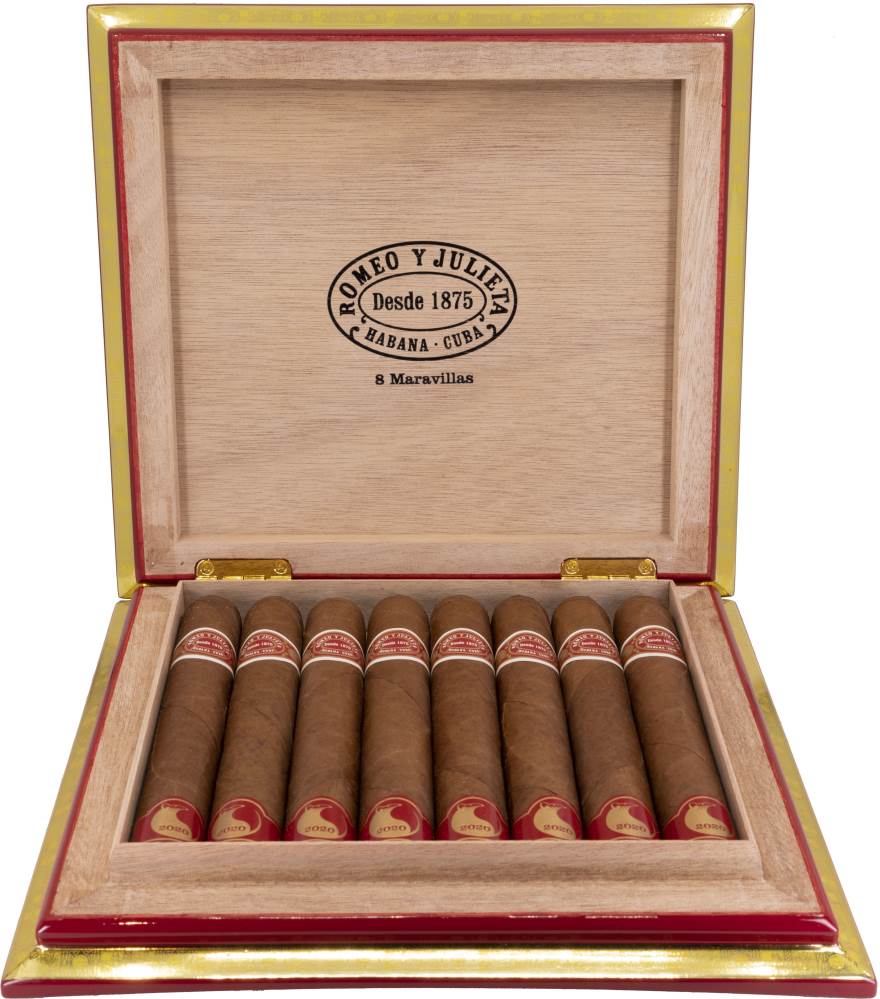 Romeo y Julieta Maravillas 8 packaging
