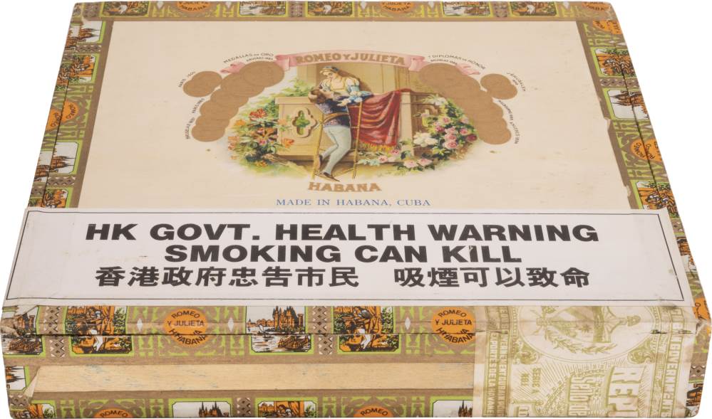 Romeo y Julieta Montagues packaging