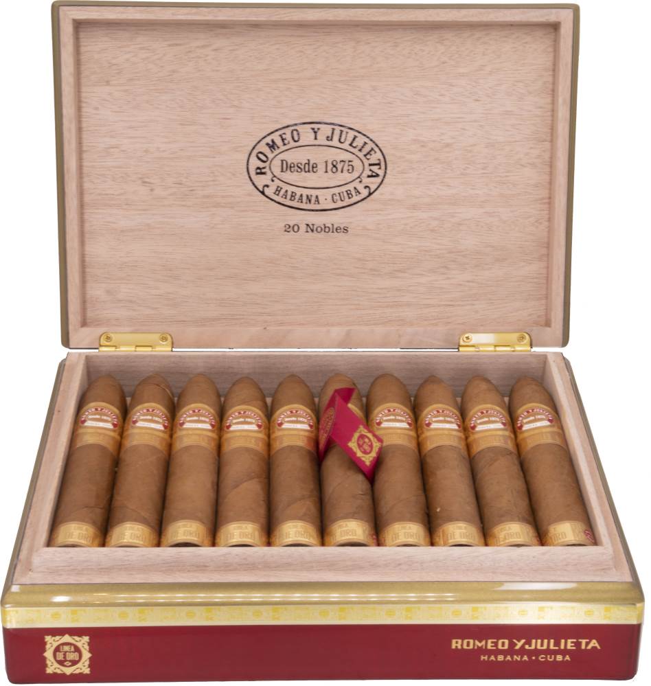 Romeo y Julieta Nobles packaging