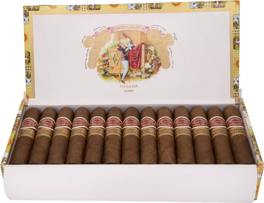Romeo y Julieta Petit Churchills packaging