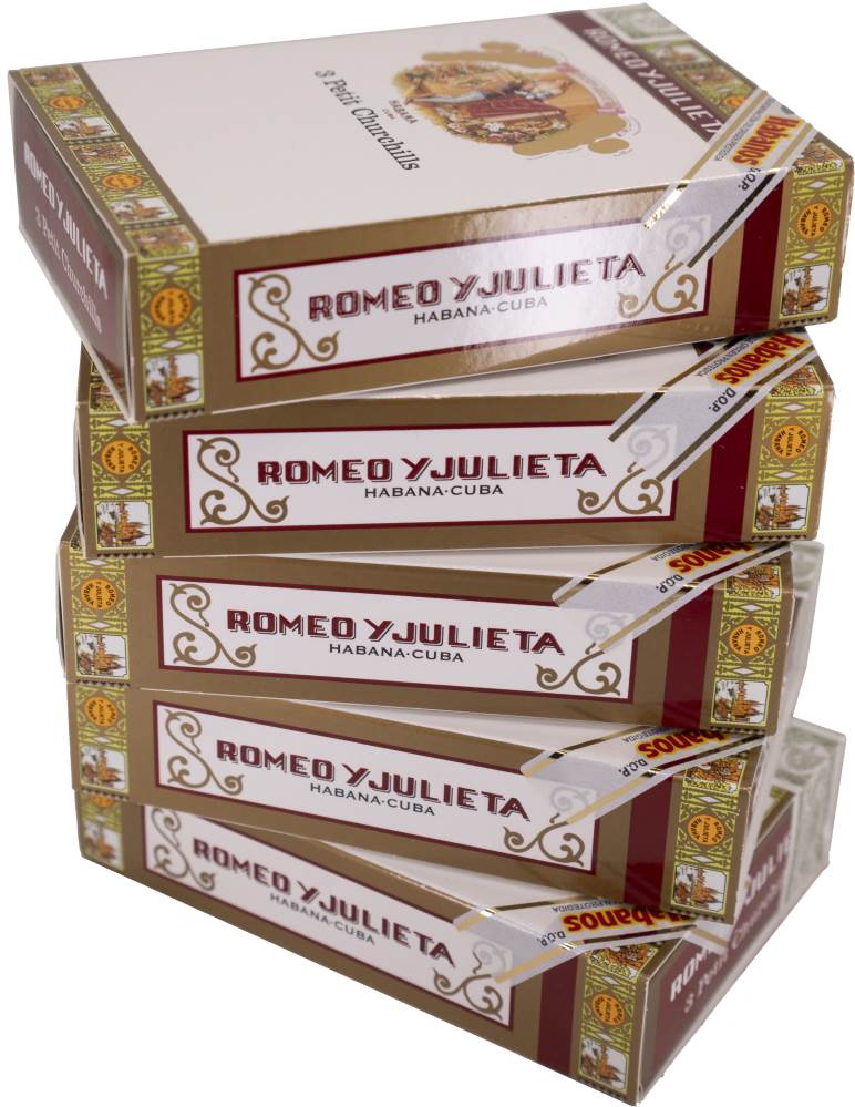 Romeo y Julieta Petit Churchills packaging